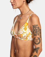 RVCA BIKINI HAUT FEMME AVANT GARDNER HIGH TRIANGLE - DM2 SHOP