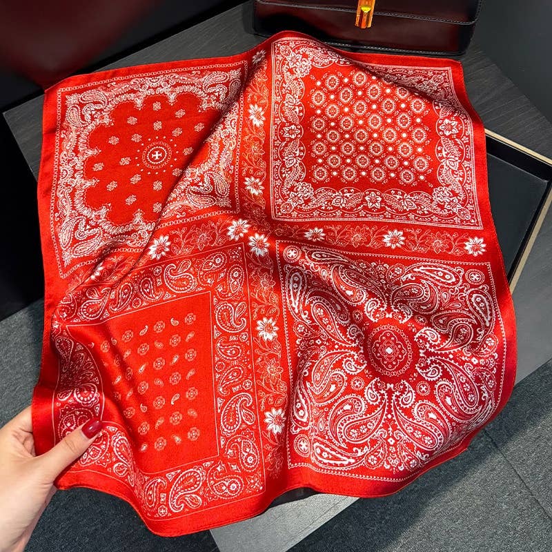 LADY JUNE - SILK SCARF - BANDANA CLS