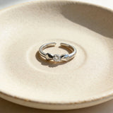 BOUCLE ARGENT - BAGUE AJUSTABLE - AUREA