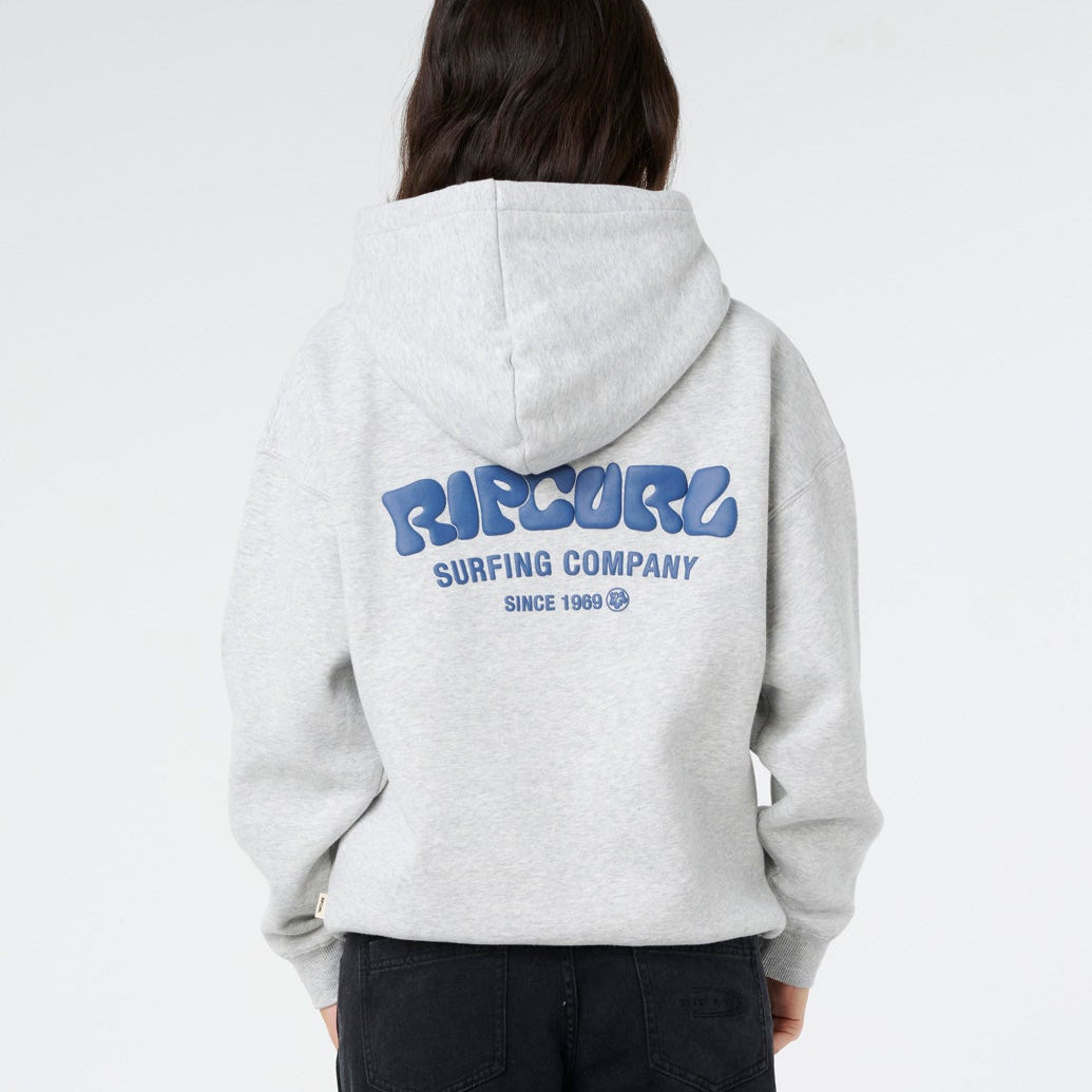 RIP CURL - SURF PUFF HERITAGE GREY - HOODIE FEMME