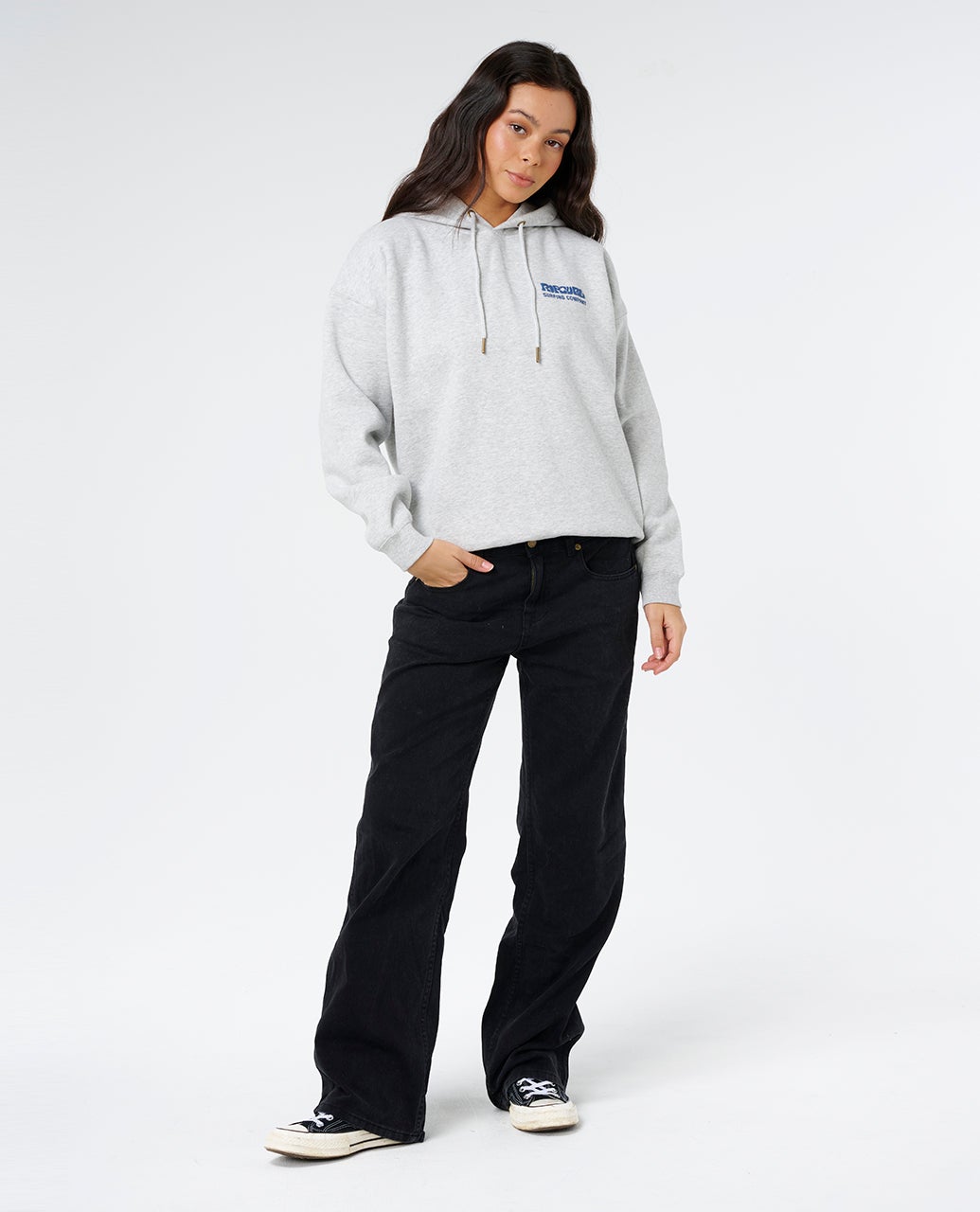 RIP CURL - SURF PUFF HERITAGE GREY - HOODIE FEMME