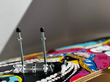 Officine Minimale - Support mural pour planche de skateboard présentoir minimaliste premium