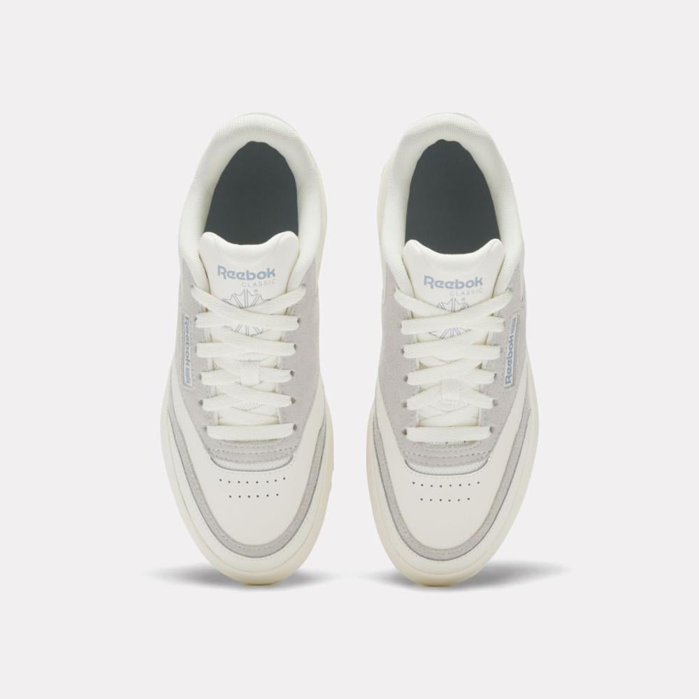 CHAUSSURES FEMME CLUB C EXTRA REEBOK GRIS - DM2 SHOP