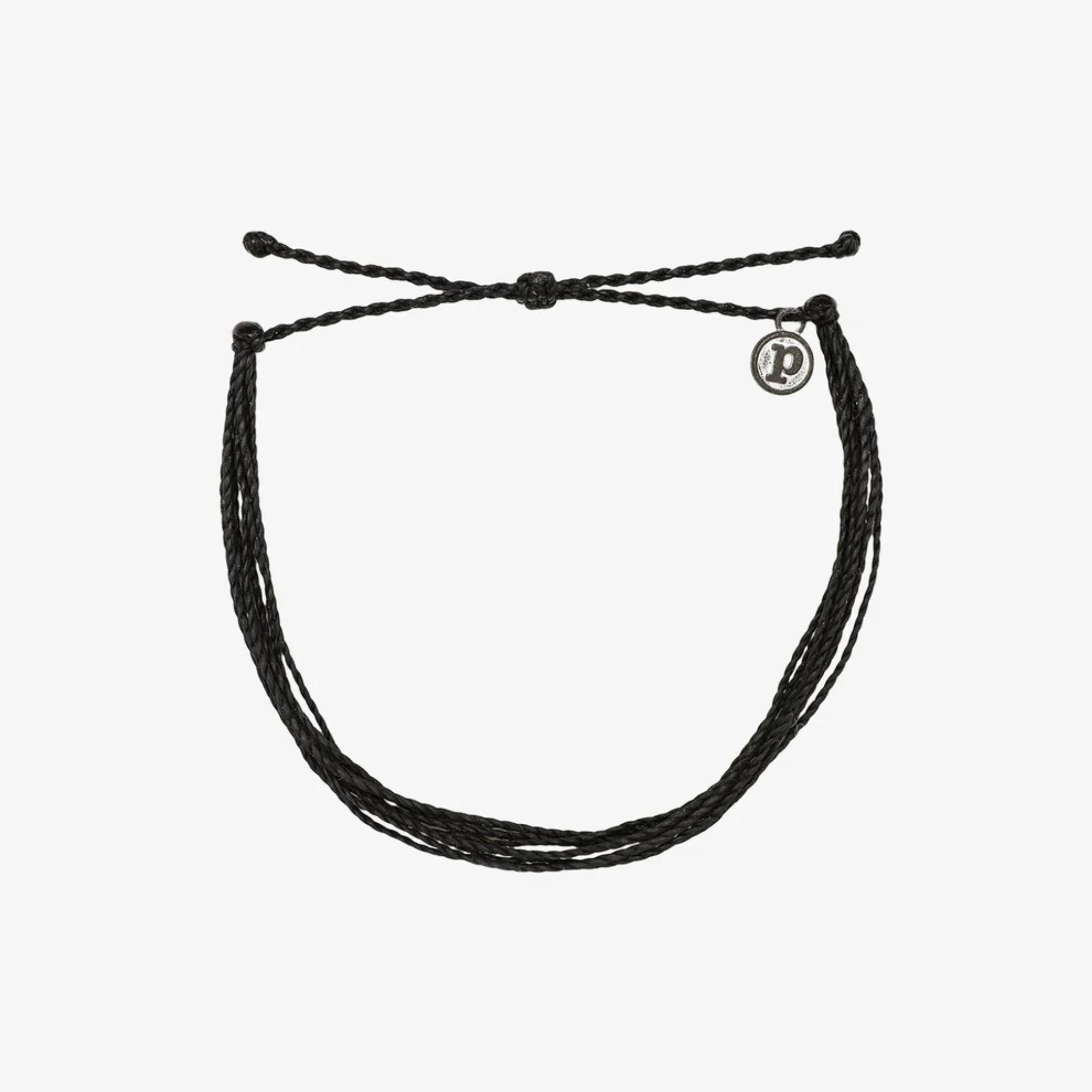 BRACELET DE CHEVILLE NOIR PURA VIDA - DM2 SHOP