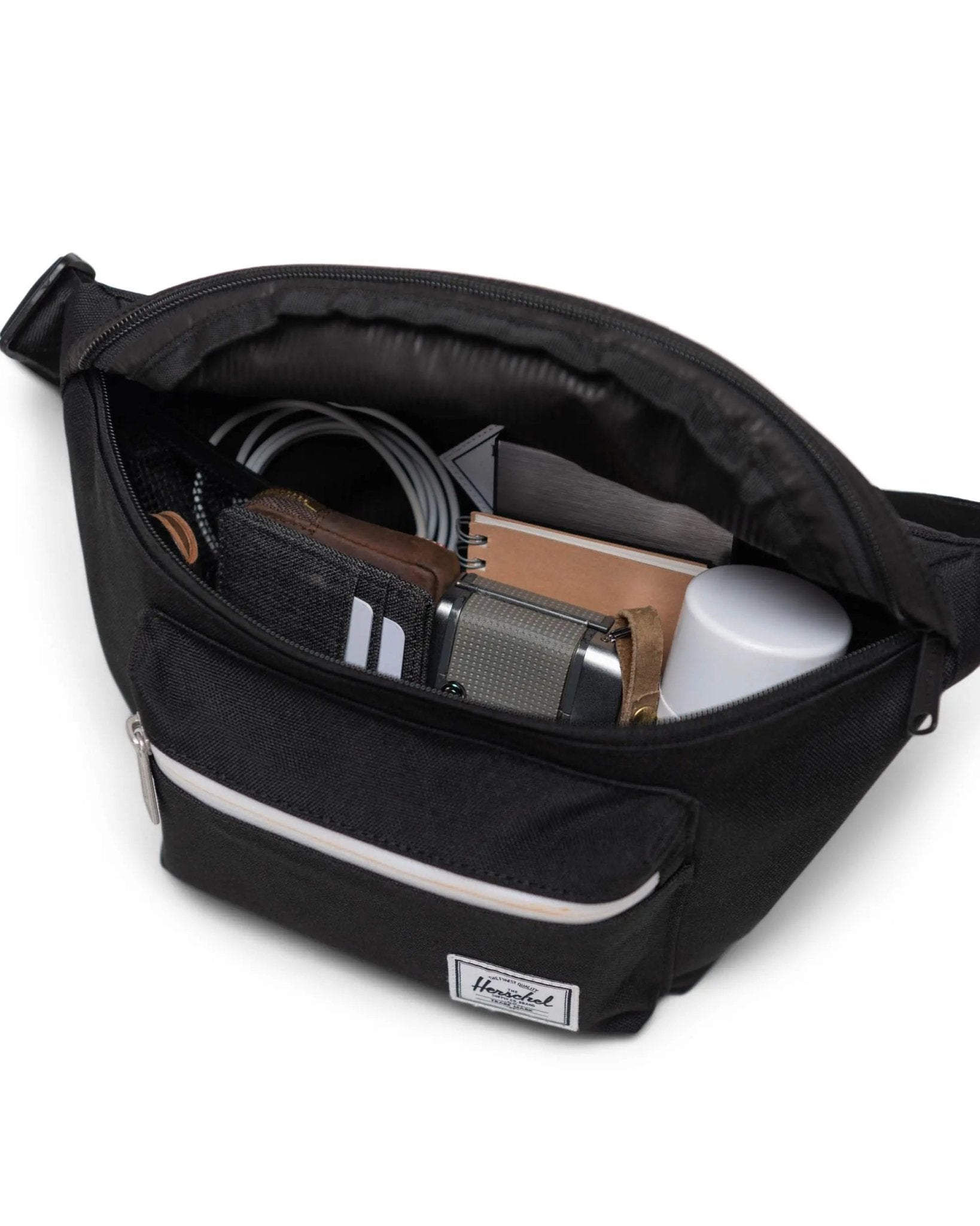 SAC DE TAILLE POP QUIZ NOIR HERSCHEL - DM2 SHOP