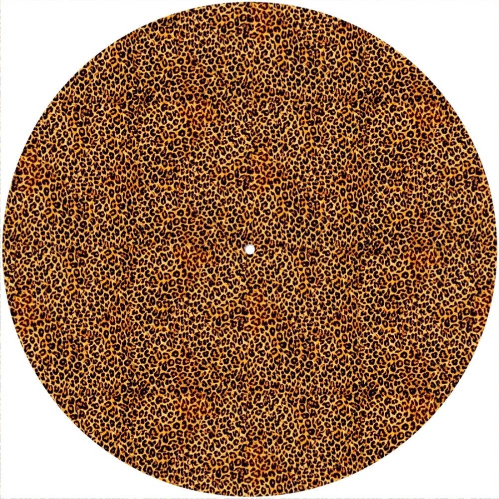Phatmatz - Slipmat 12"/ 7" pour tourne-disques - Leopard Tight