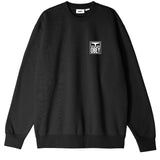 CREWNECK EYES ICON II NOIR OBEY - DM2 SHOP