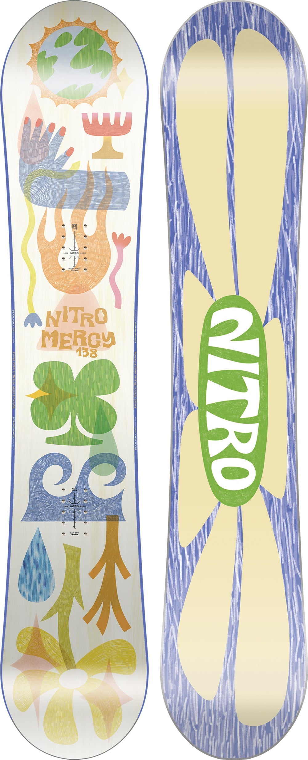 MERCY - NITRO SNOWBOARD - FEMME