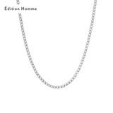 COLLIER CUBAN HOMME OR ou ARGENT - DM2 SHOP
