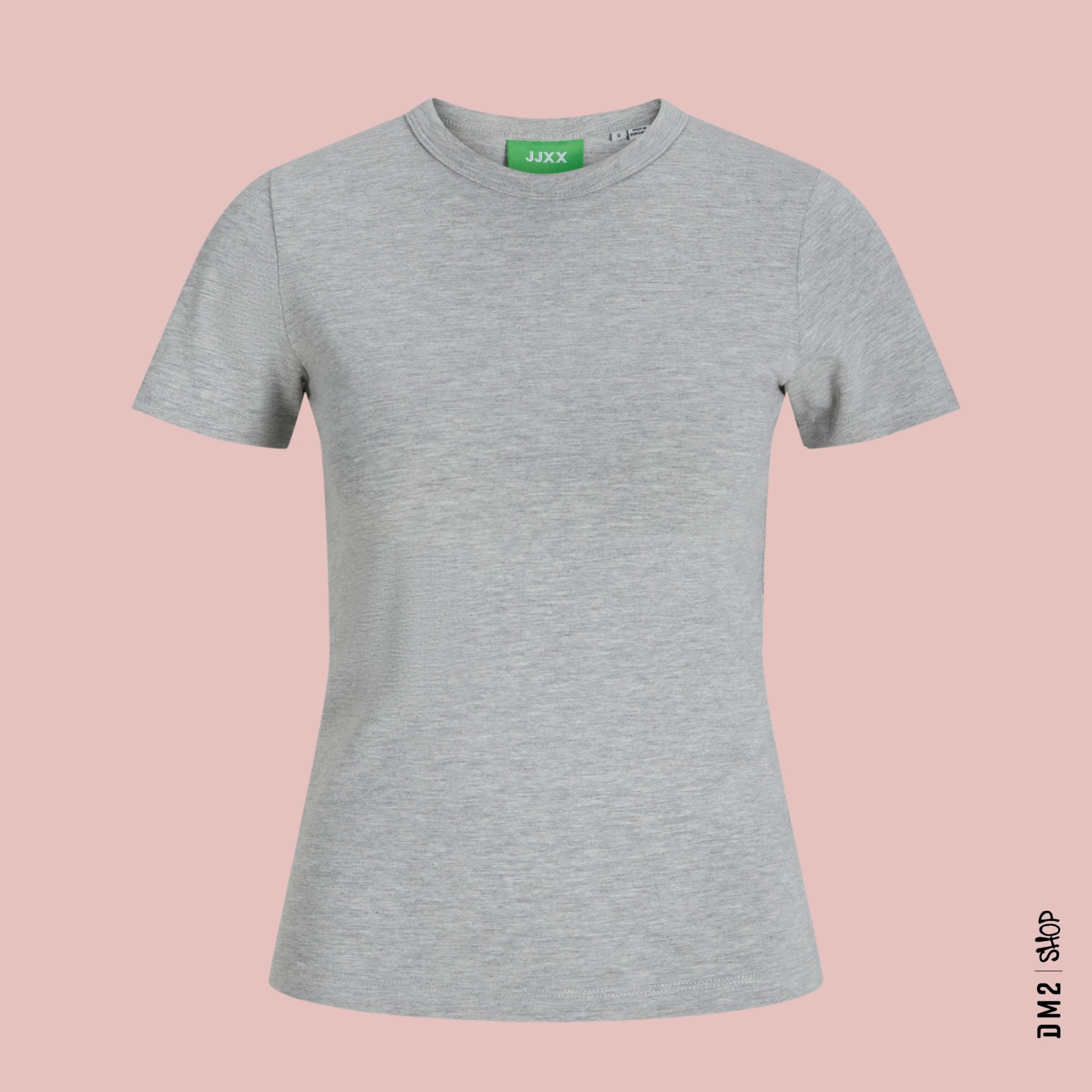 T - SHIRT GRIS BASIQUE FEMME, JJXX - DM2 SHOP