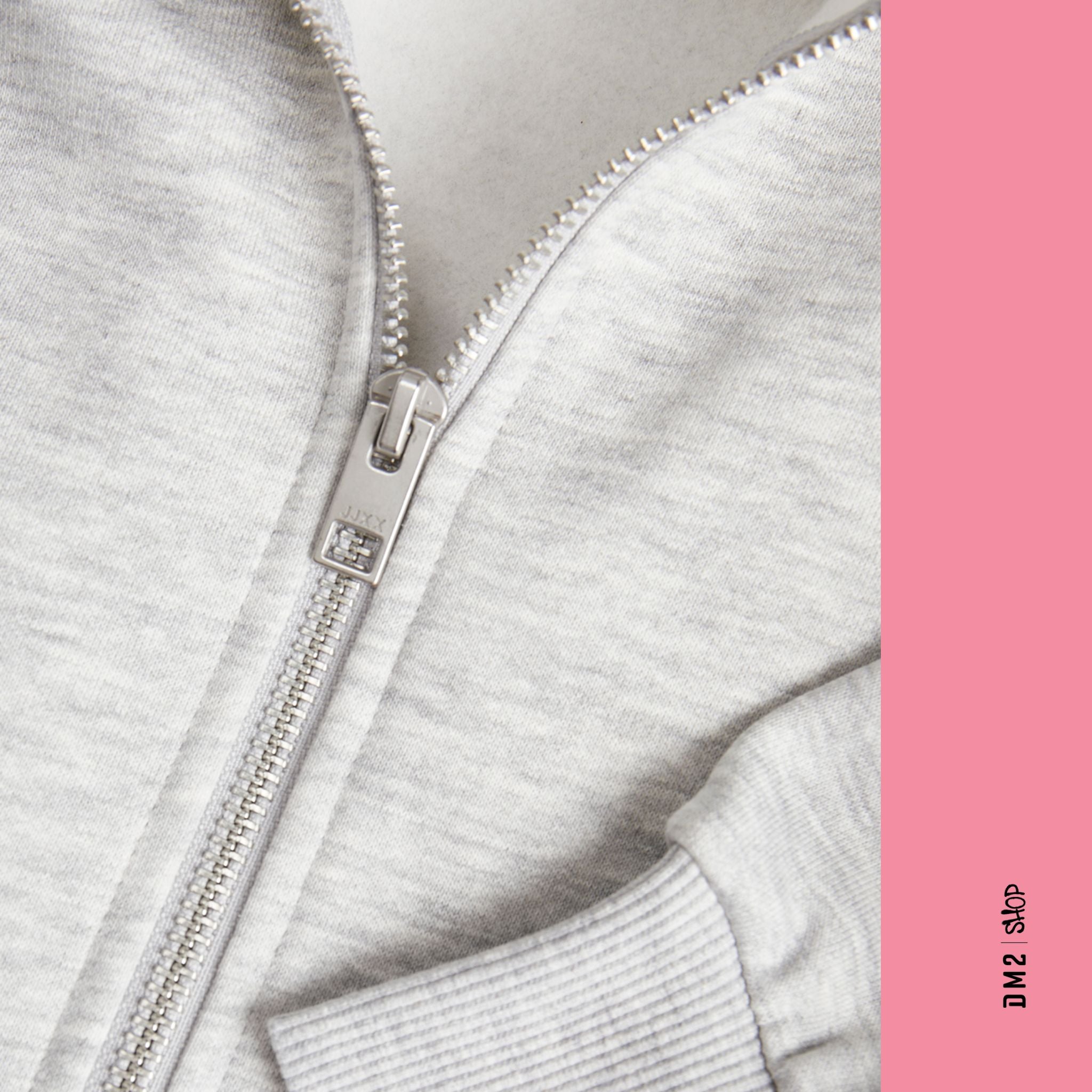ZIP HOOD FEMME ABBIE GRIS, JJXX - DM2 SHOP