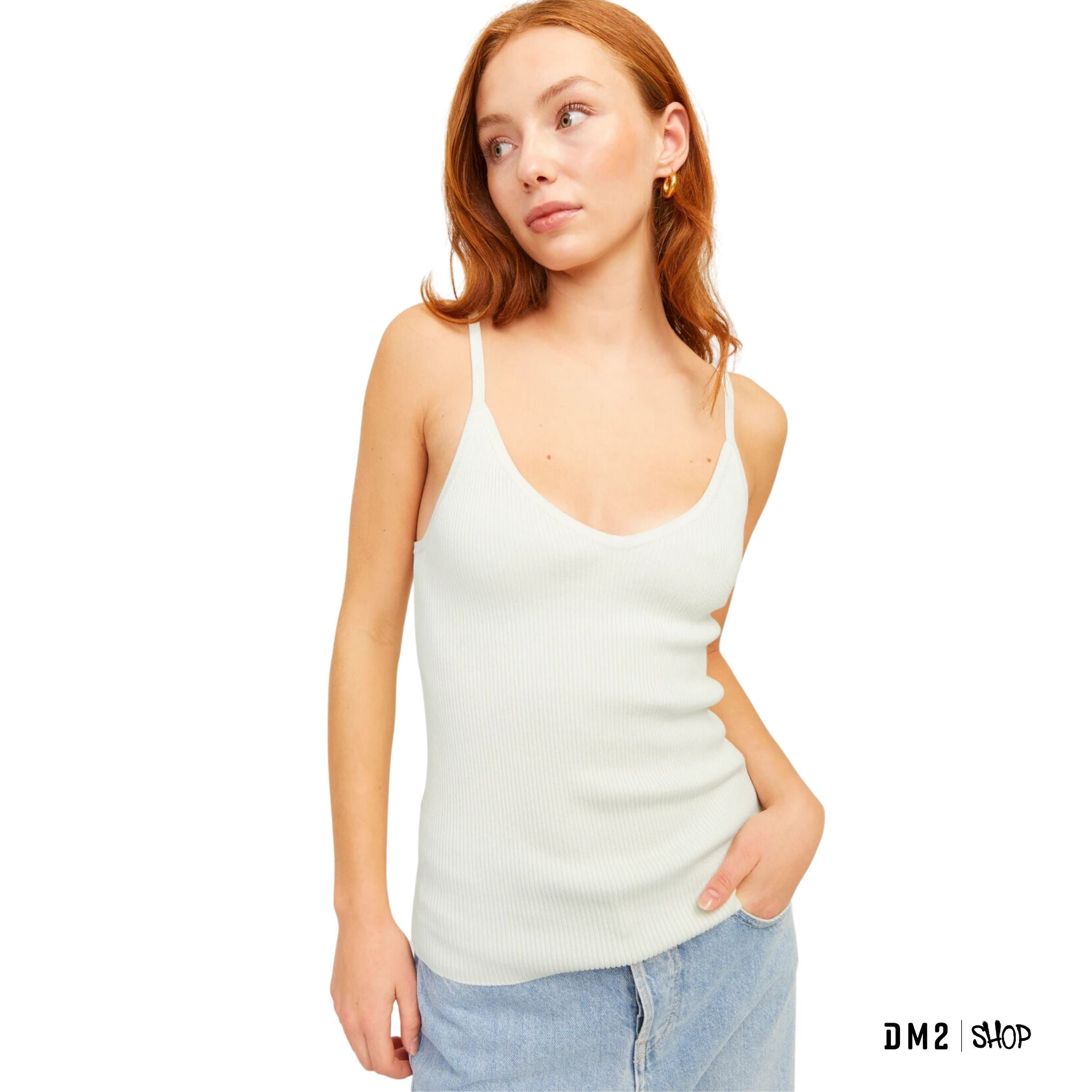 CAMISOLE TRICOT ESTHER JJXX, 2 couleurs - DM2 SHOP