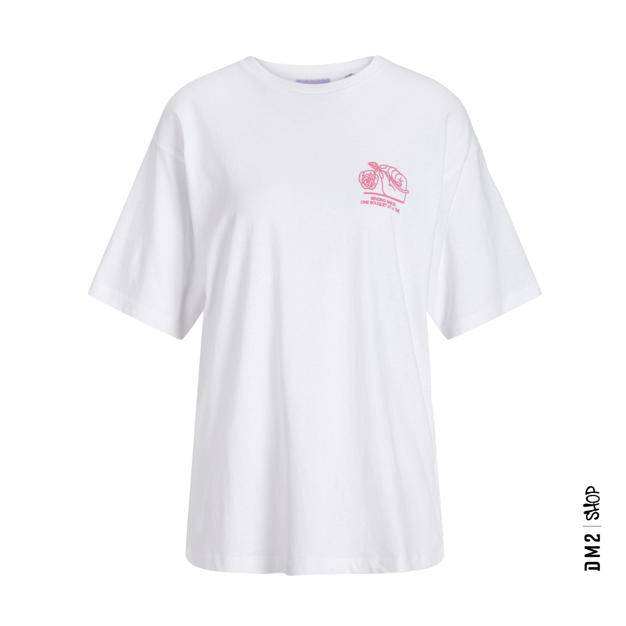 T - SHIRT FEMME MILLOW BLANC, JJXX - DM2 SHOP