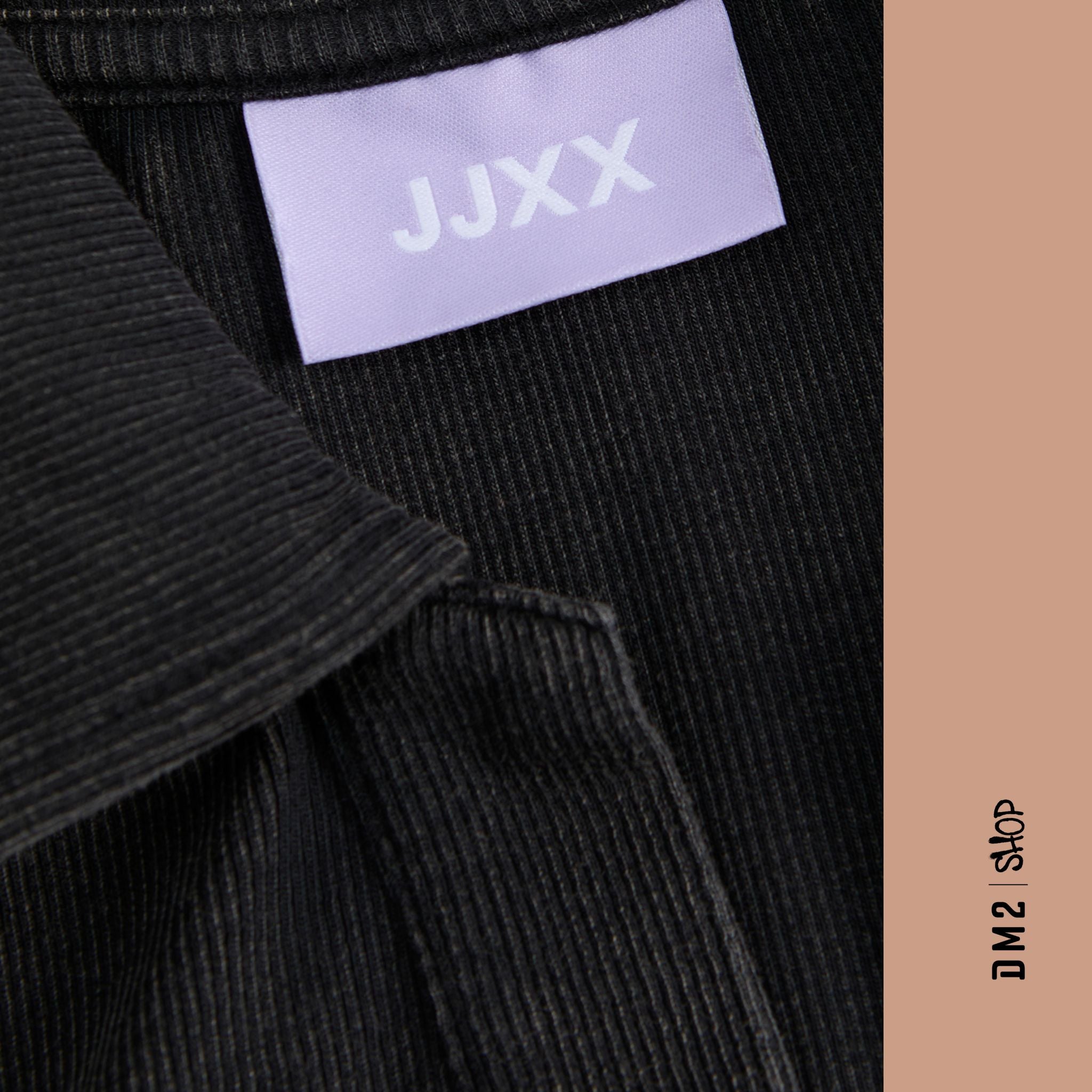 ROBE FEMME FELIA RIB NOIR, JJXX - DM2 SHOP