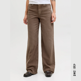 JEANS FEMME - TOKYO WIDE LEG - CHOCOLAT