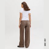 JEANS FEMME - TOKYO WIDE LEG - CHOCOLAT