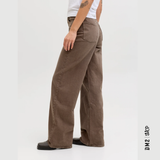JEANS FEMME - TOKYO WIDE LEG - CHOCOLAT