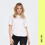 T-SHIRT BASIC BLANC FEMME, ONLY (3 couleurs) - DM2 SHOP