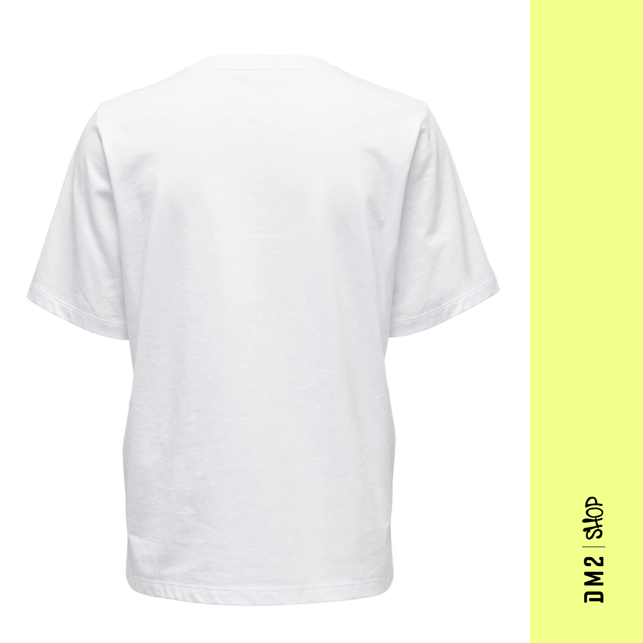 T-SHIRT BASIC BLANC FEMME, ONLY (3 couleurs) - DM2 SHOP