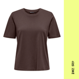 T-SHIRT BASIC BRUN FEMME, ONLY (3 couleurs) - DM2 SHOP