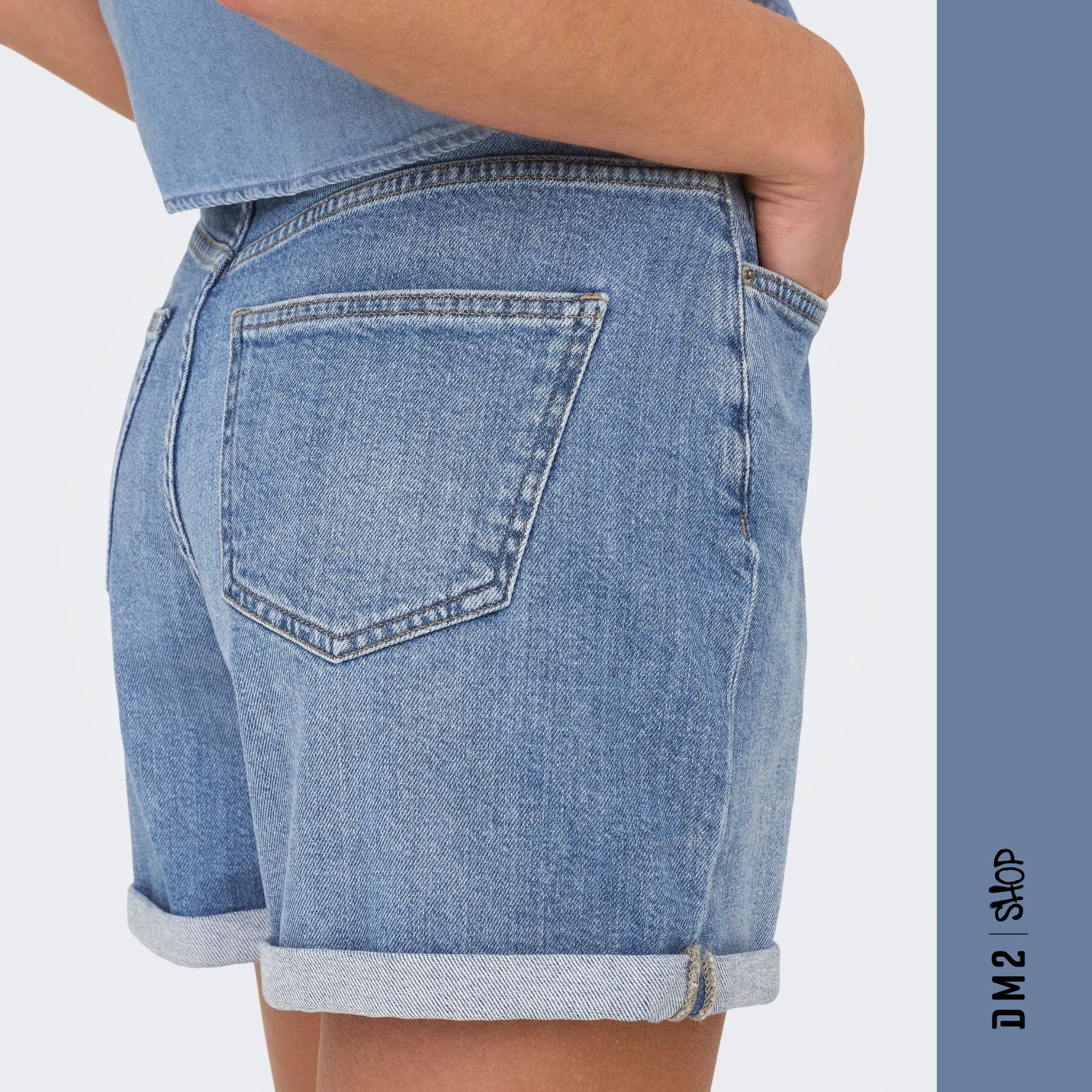 SHORT JEANS FEMME JOSEPHINE, ONLY ( 2 couleurs ) - DM2 SHOP