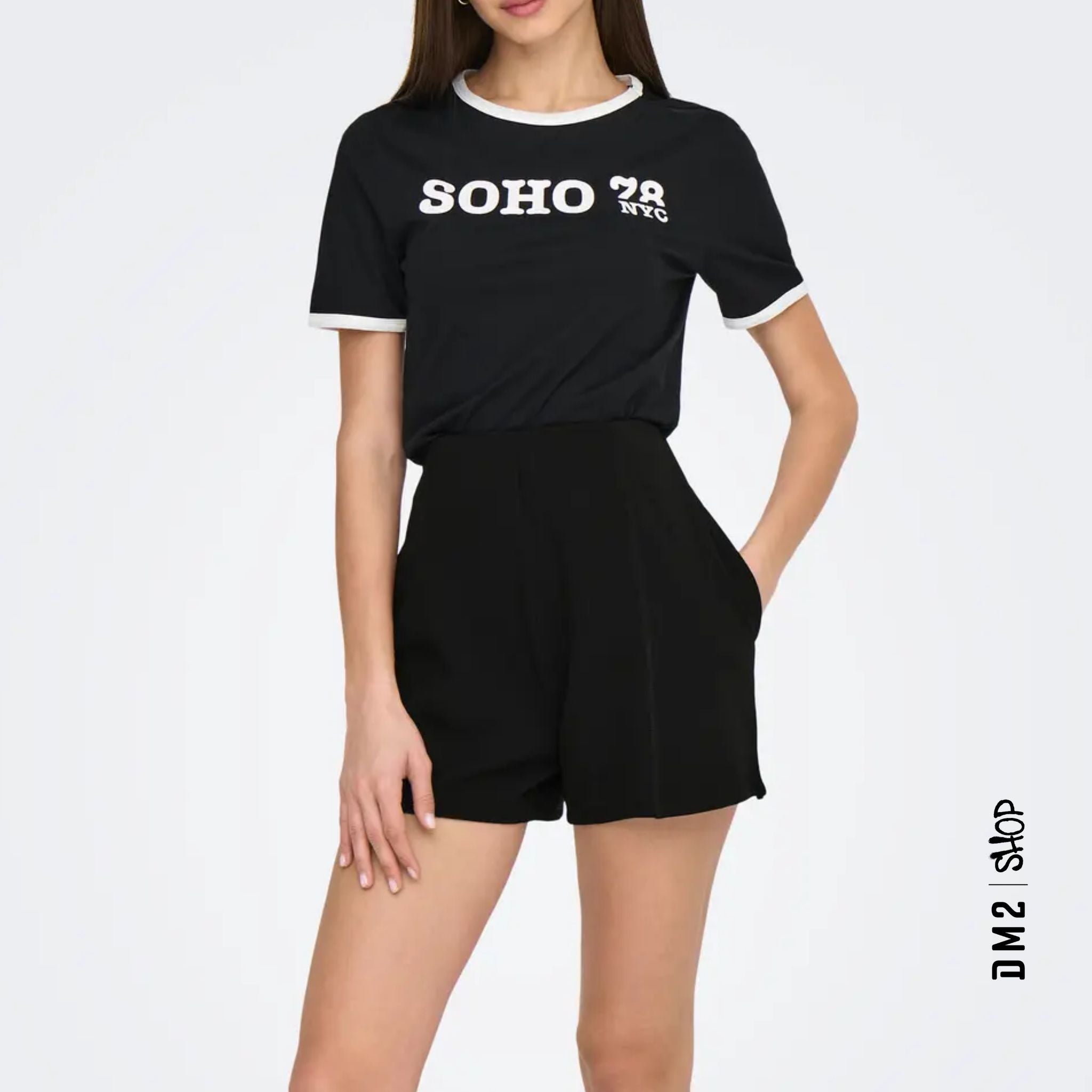 SHORT FEMME SANIA, ONLY ( 2 couleurs ) - DM2 SHOP