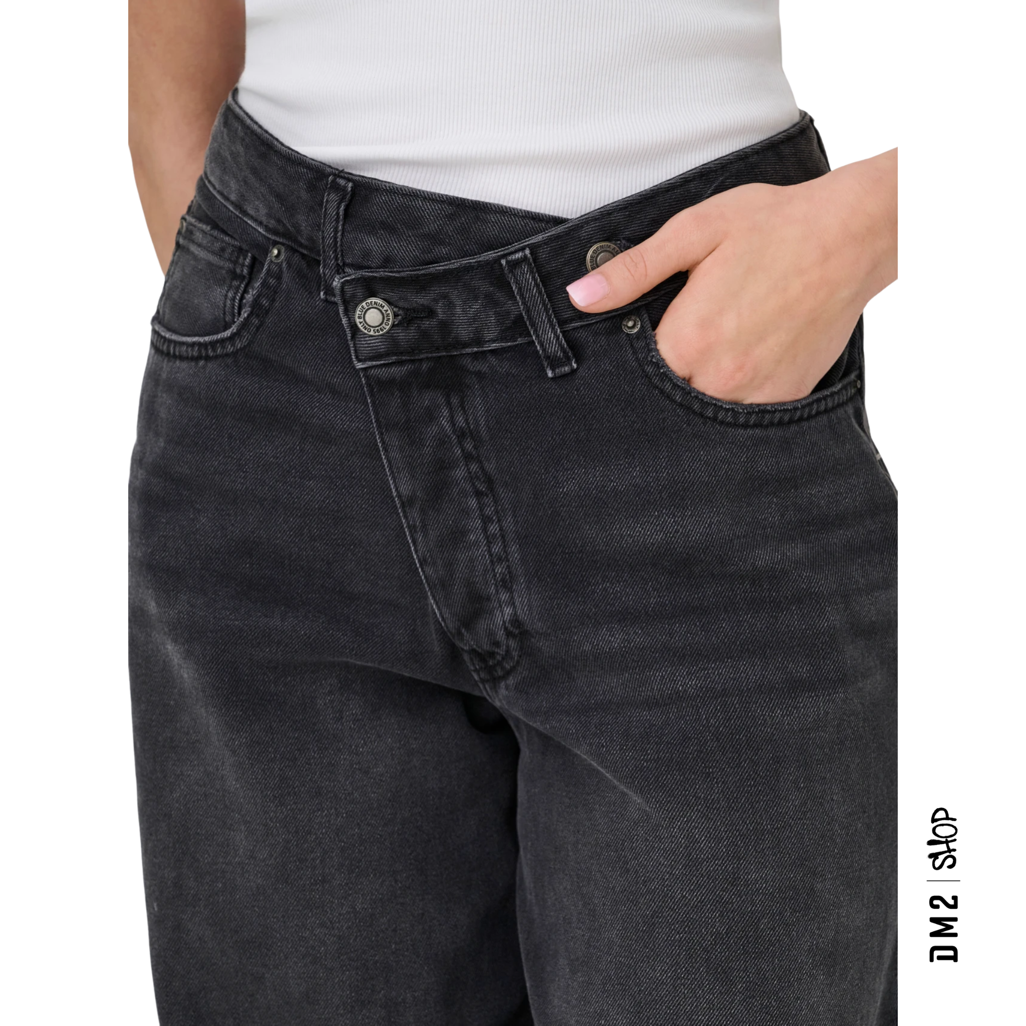 JEANS BAGGY - TAILLE MOYENNE - FEMME - GIORGIA