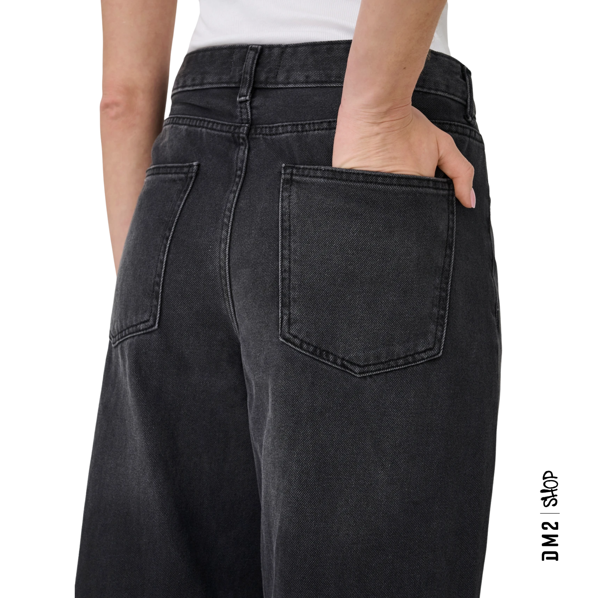 JEANS BAGGY - TAILLE MOYENNE - FEMME - GIORGIA