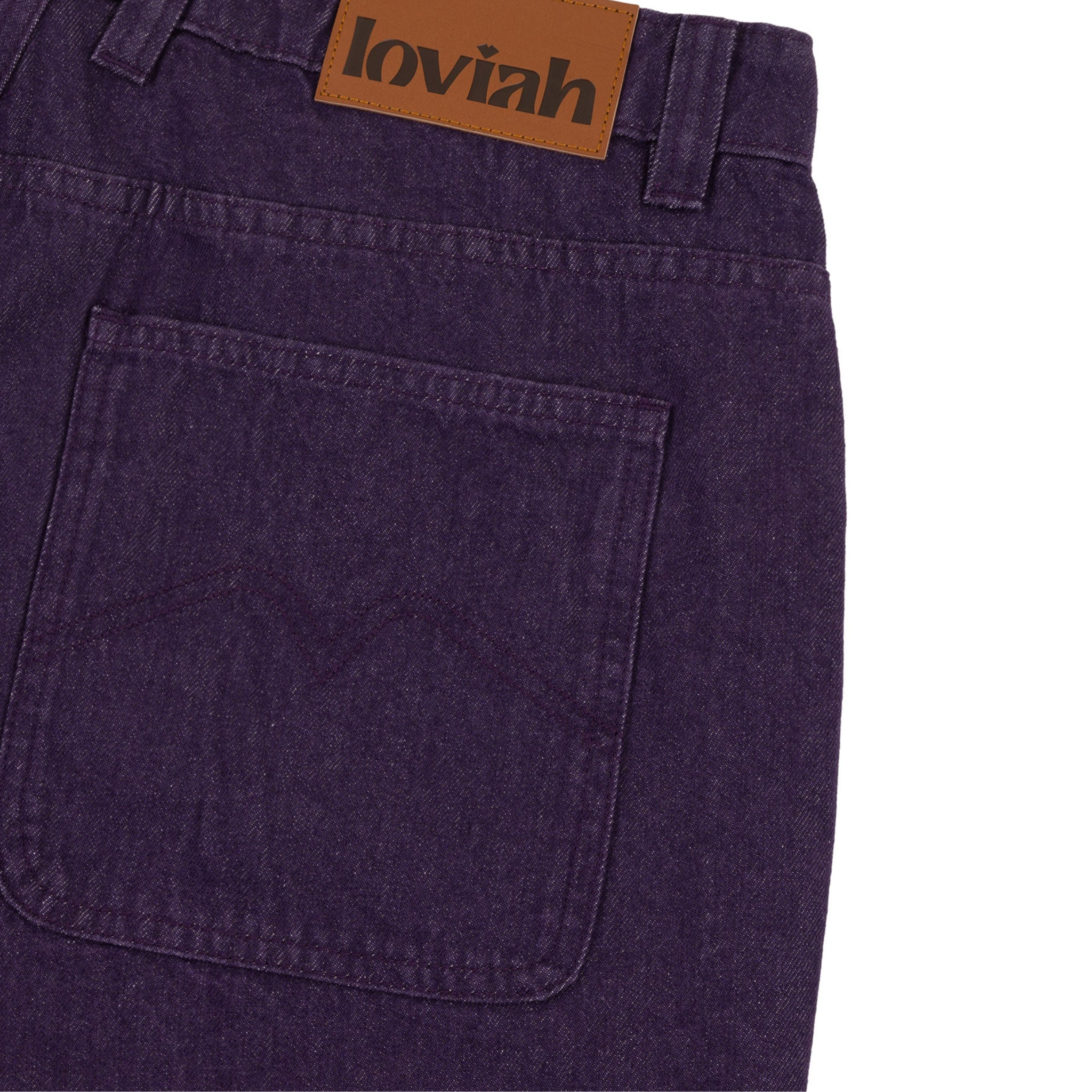LOVIAH - JEANS HOMME - 1990 BAGGY - MAUVE