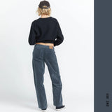 JEANS CORDUROY VOLCOM FEMME 1991 STONED LOW - DM2 SHOP