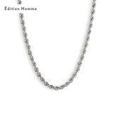 COLLIER HOMME 3 MM ROPE TWENTY COMPASS - DM2 SHOP