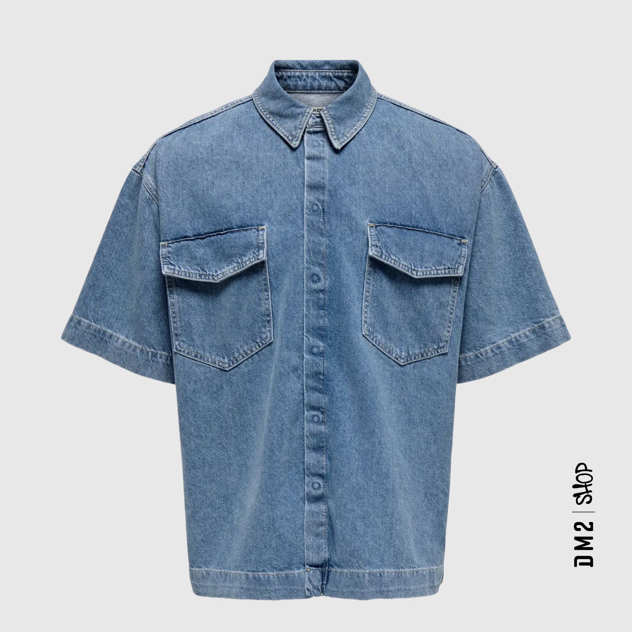 CHEMISE DENIM HOMME BERT, ONLY AND SONS - DM2 SHOP