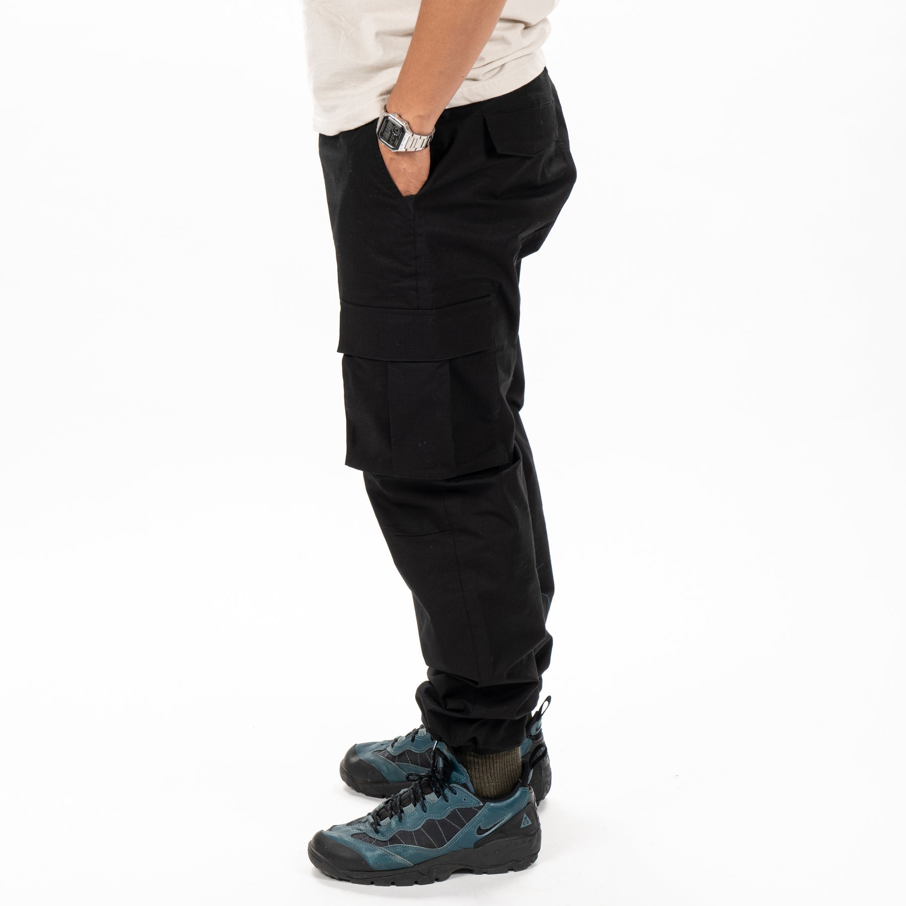 PANTALON CHOP CARGO NOIR POLER - DM2 SHOP