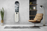 Officine Minimale - Supports muraux minimalistes pour planches à snowboard en caoutchouc militaire