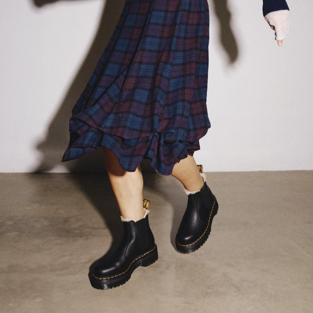 BOTTILLON CHELSEA PLATFORM QUAD FOURRÉES DR.MARTENS - DM2 SHOP