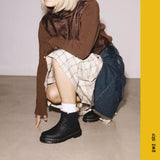 DR.MARTENS 2976 CHELSEA DOUBLÉES FEMME NOIR - DM2 SHOP
