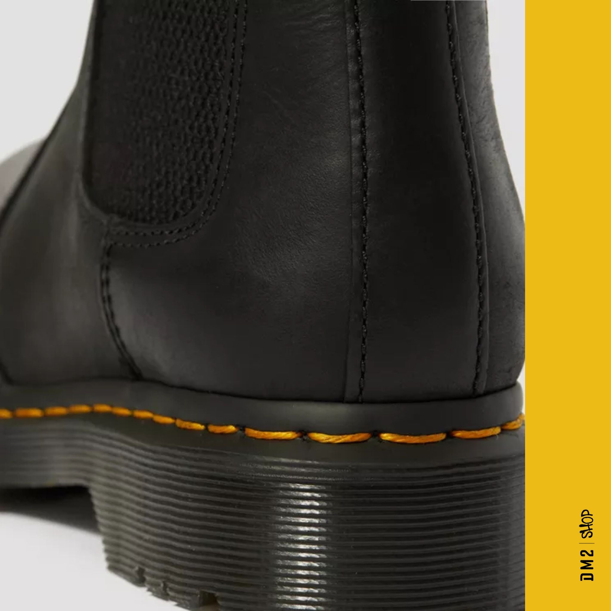 DR.MARTENS 2976 CHELSEA DOUBLÉES FEMME NOIR - DM2 SHOP