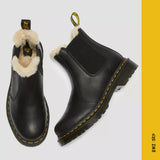 DR.MARTENS 2976 CHELSEA DOUBLÉES FEMME NOIR - DM2 SHOP