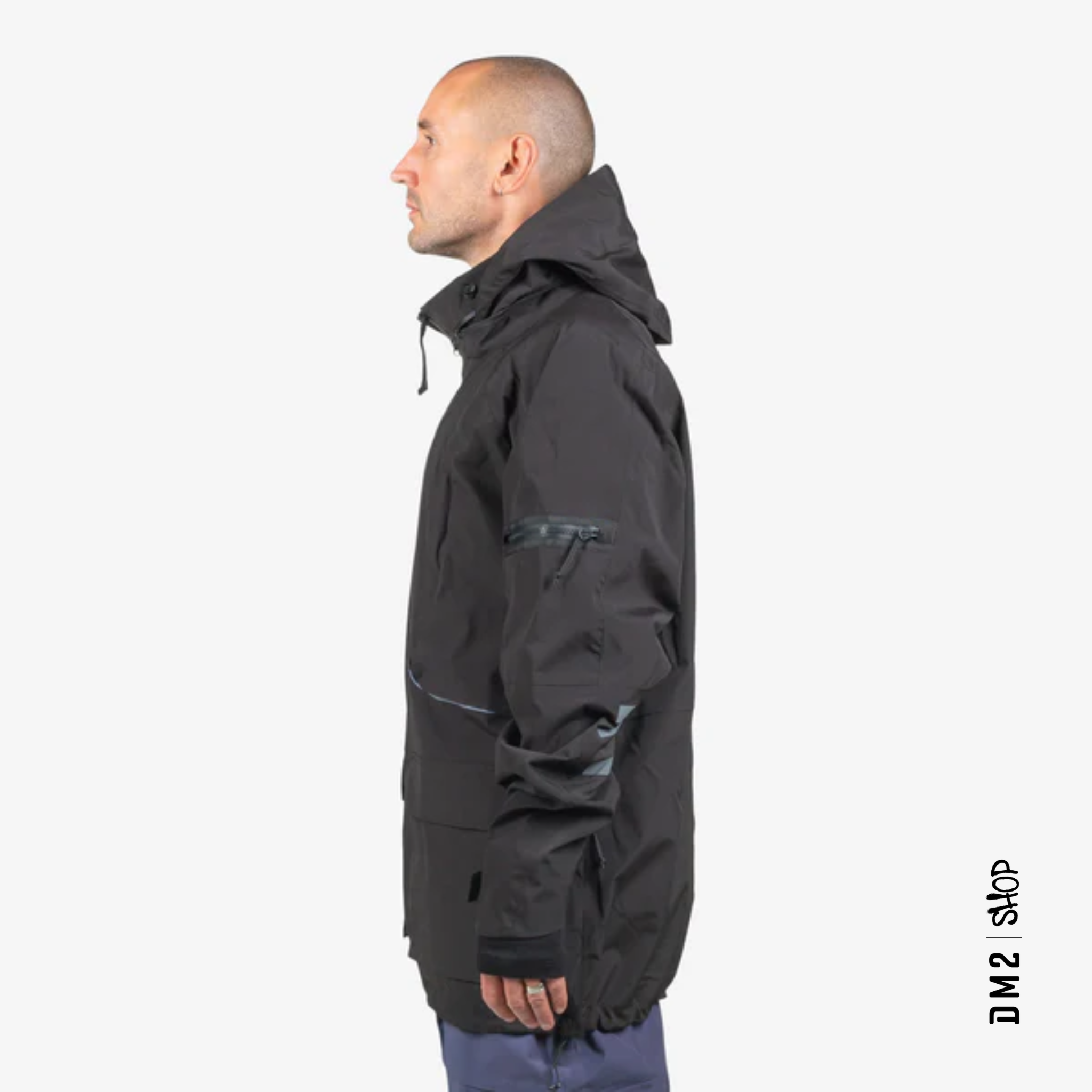 MANTEAU SNOW HOMME - 2L PATROL - NOIR