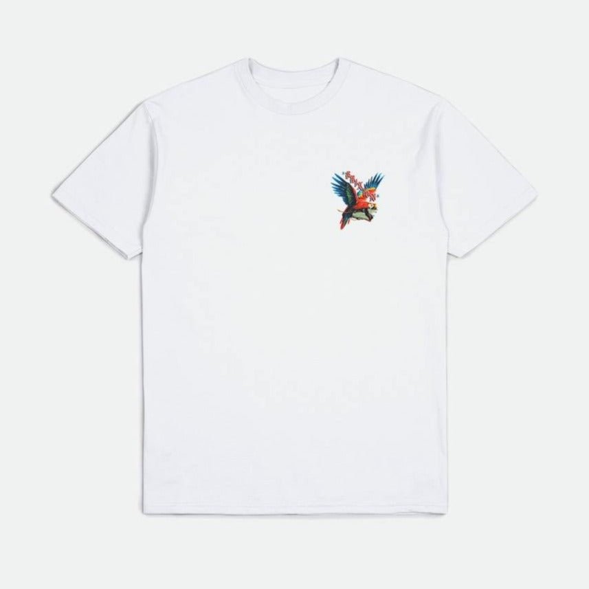 T - SHIRT LORO BLANC HOMME BRIXTON - DM2 SHOP