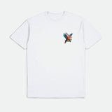 T - SHIRT LORO BLANC HOMME BRIXTON - DM2 SHOP