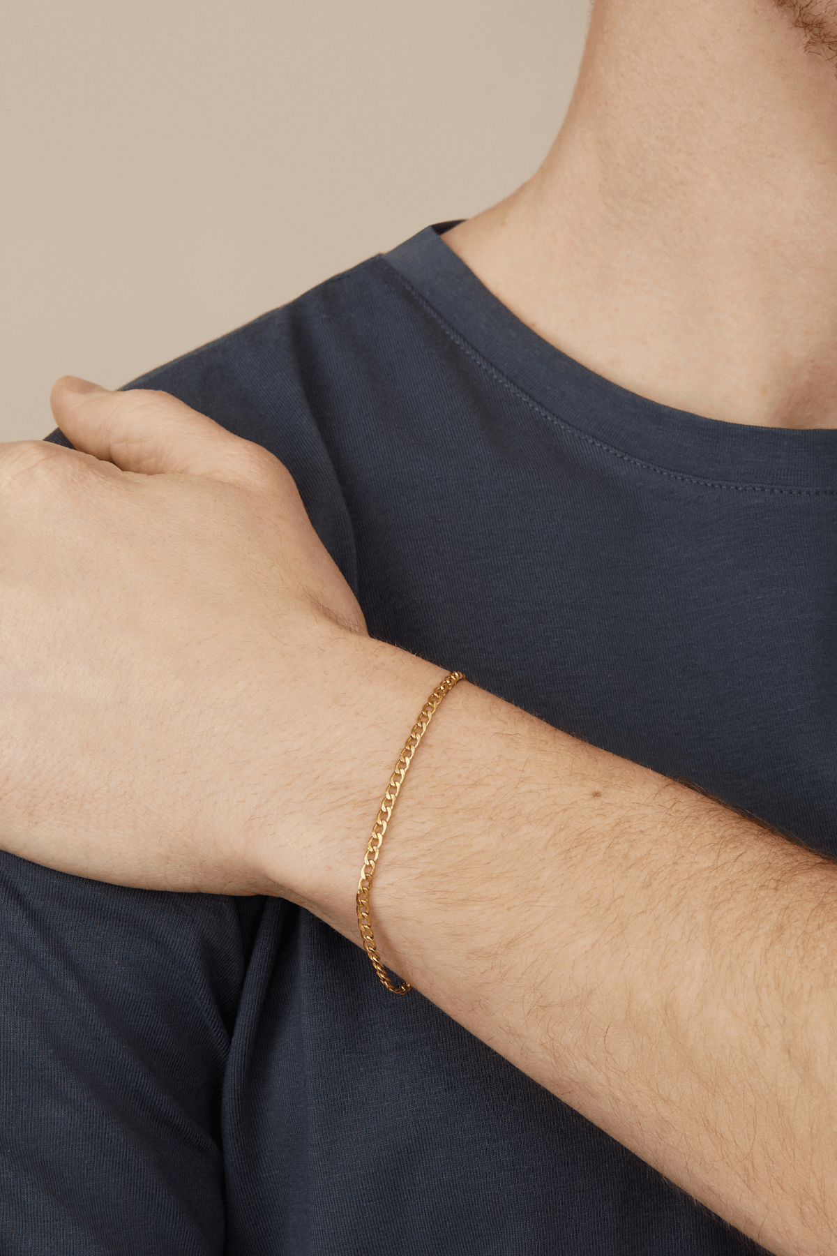 BRACELET CUBAN OR ou SILVER TWENTY COMPASS - DM2 SHOP