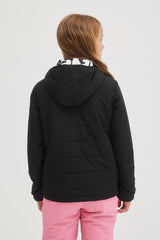 MANTEAU CHAUD VILLE FILLE BTS REVERSIBLE NOIR - DM2 SHOP