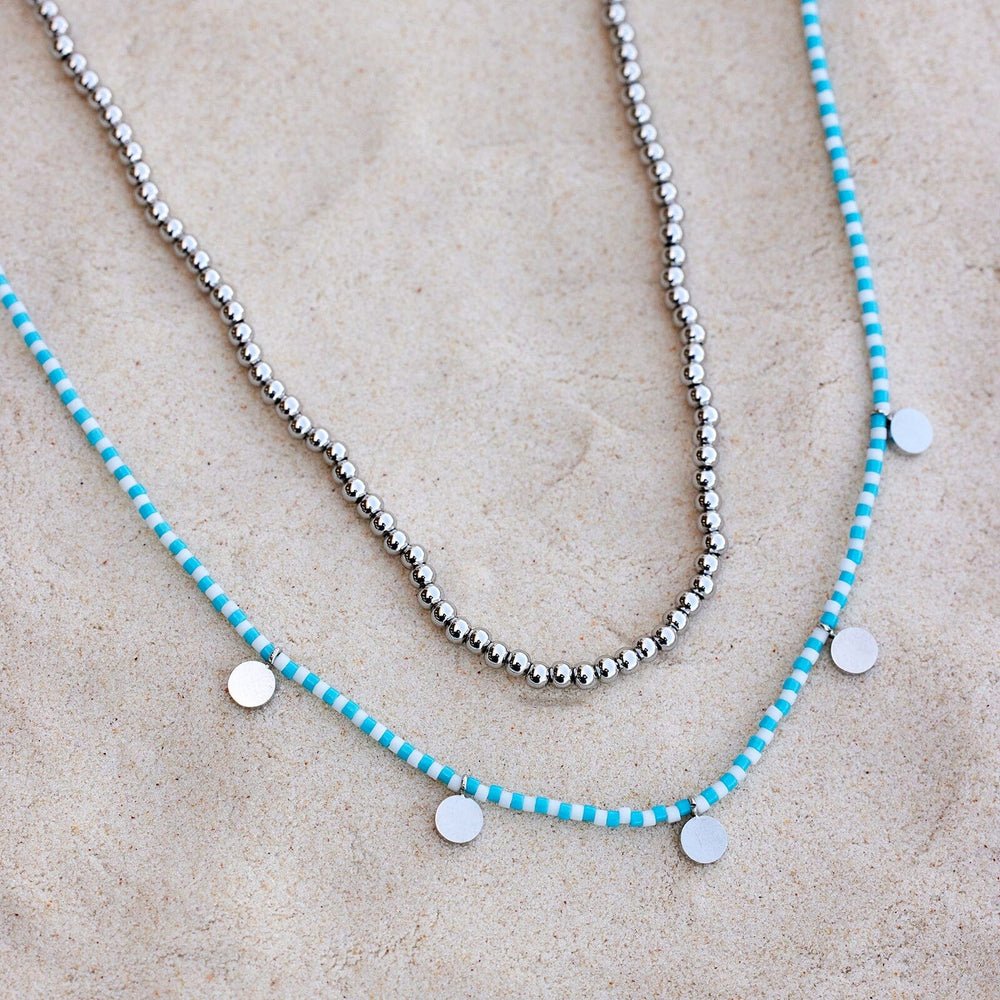 COLLIER CABANA SET BLEU PURA VIDA - DM2 SHOP