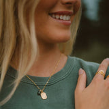 COLLIER EMERALD QUARTZ PURA VIDA - DM2 SHOP