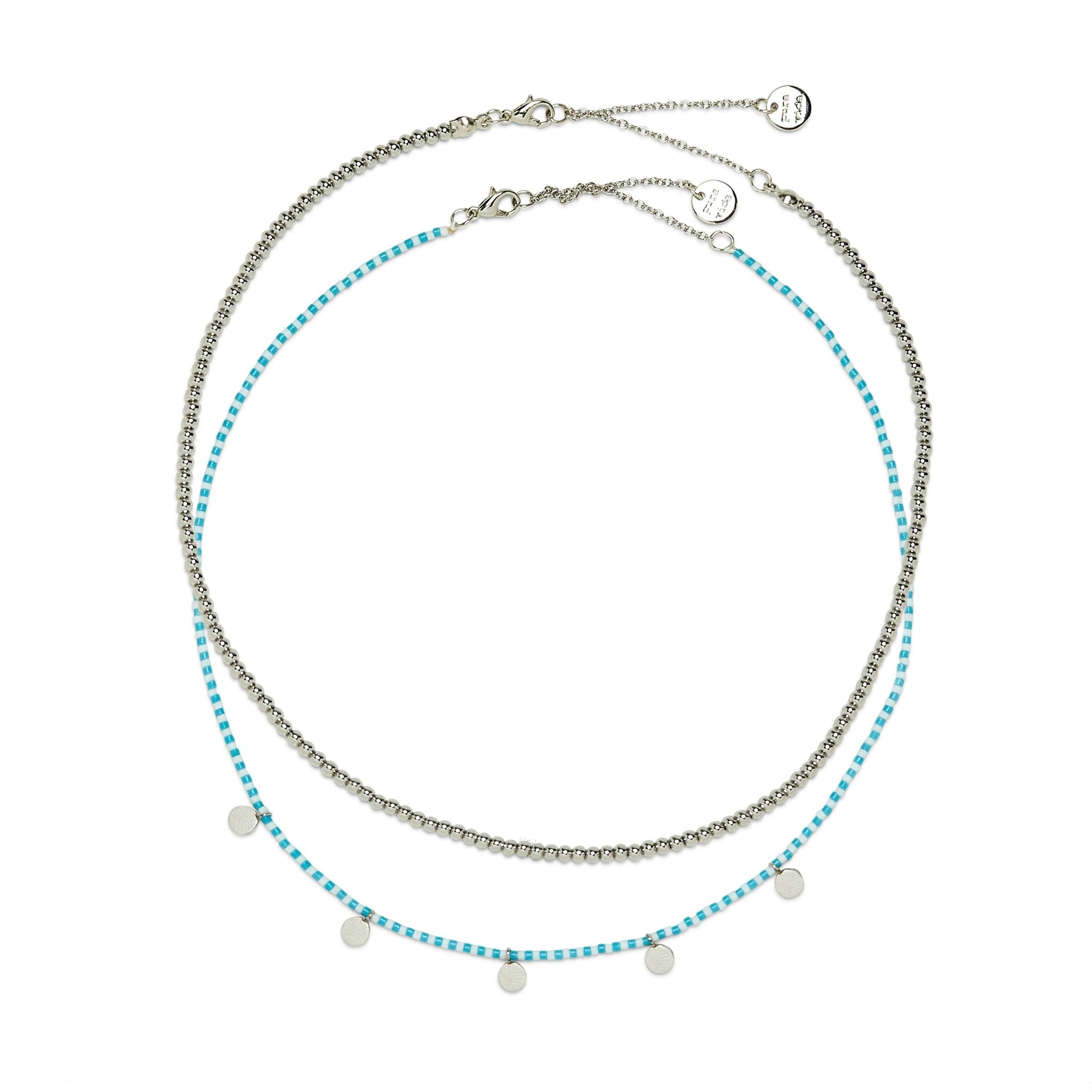 COLLIER CABANA SET BLEU PURA VIDA - DM2 SHOP