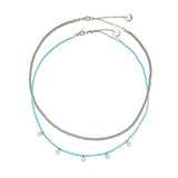 COLLIER CABANA SET BLEU PURA VIDA - DM2 SHOP