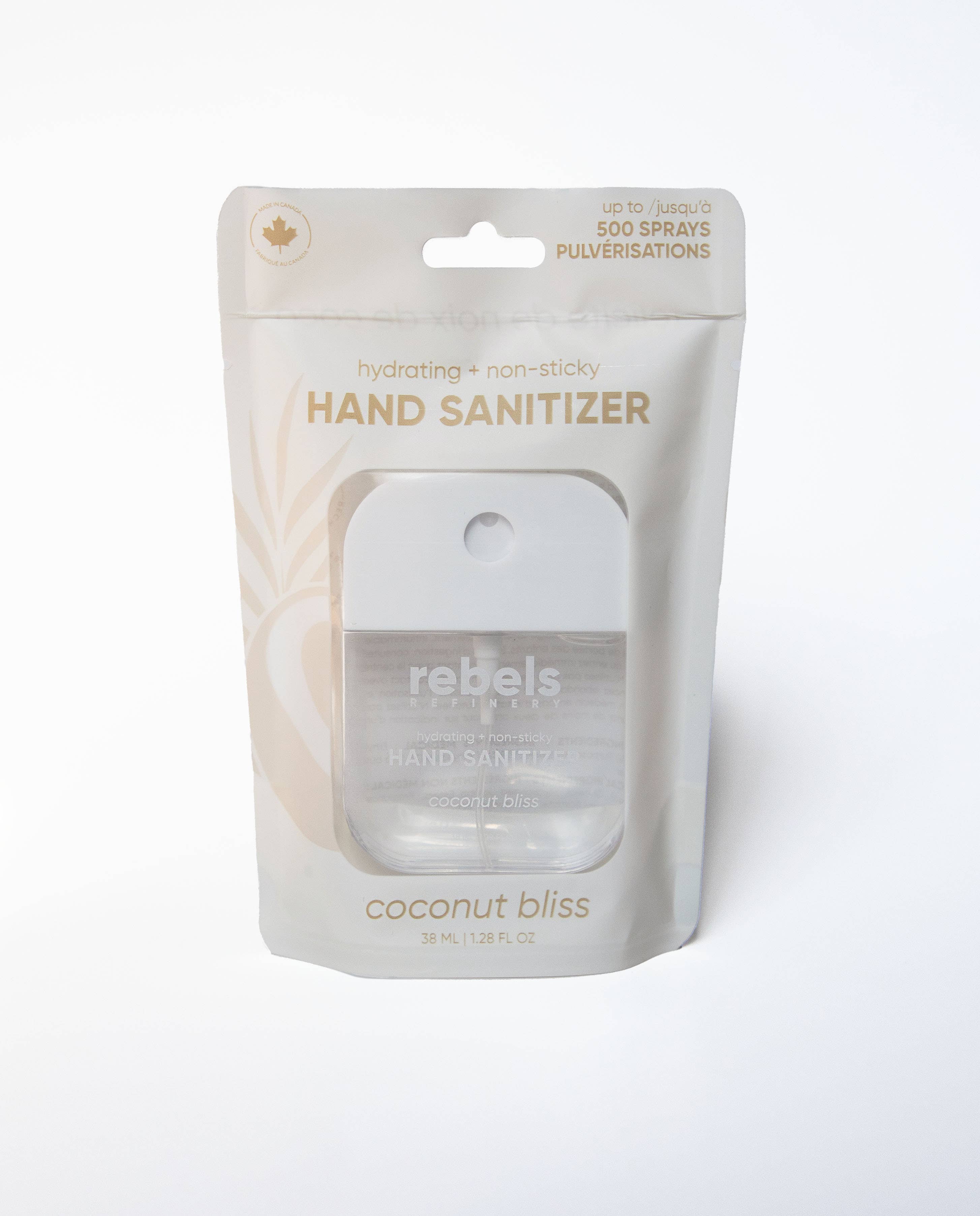 Rebels Refinery - Désinfectant pour les mains de poche Coconut Bliss