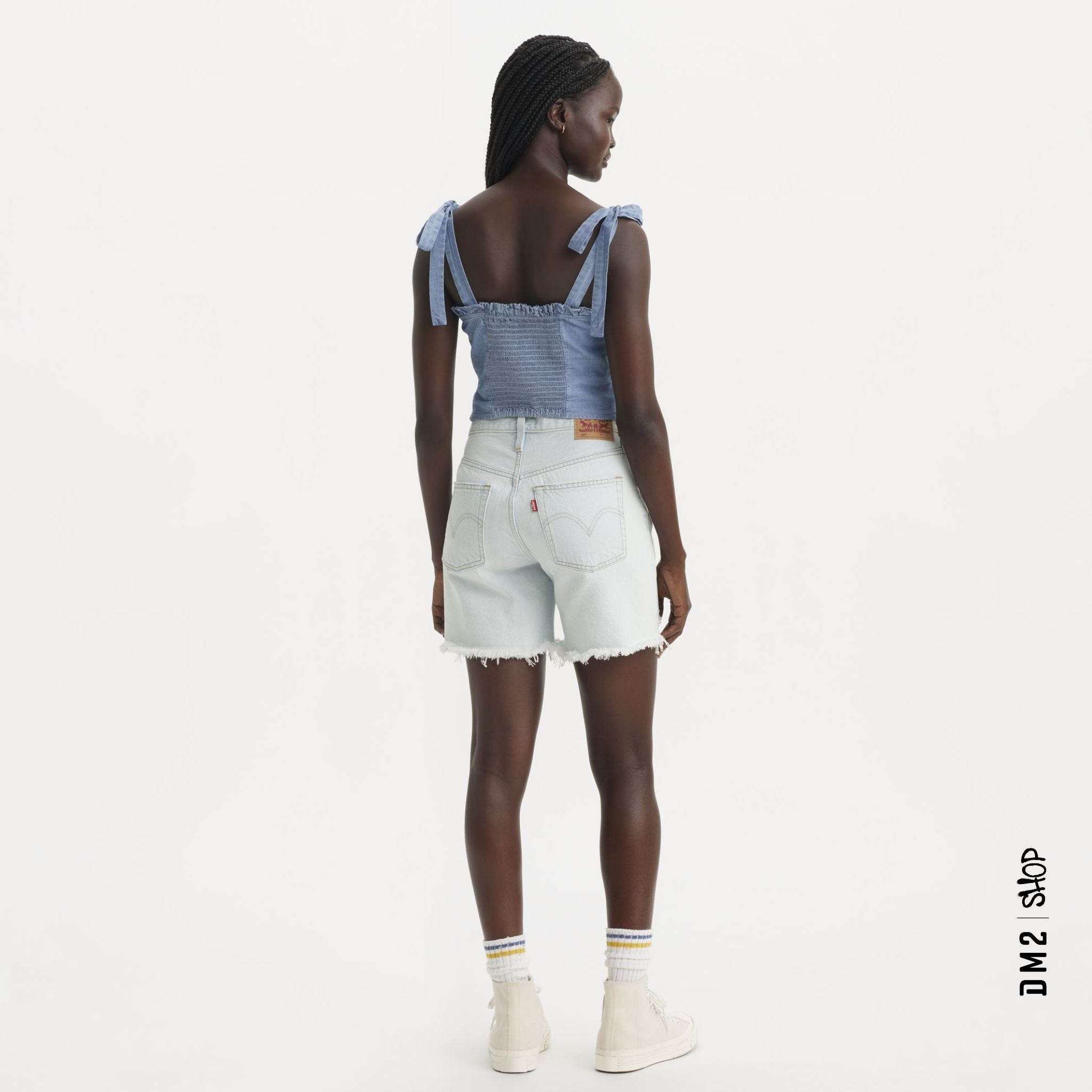 SHORT FEMME 501 MID FADE OFF, LEVI'S - DM2 SHOP