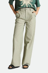 PANTALON VICTORY WIDE VERT FEMME BRIXTON - DM2 SHOP
